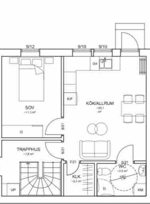 Ny Laegenhet Pa Markplan Med Havsutsikt 斯特伦斯塔德 外观 照片